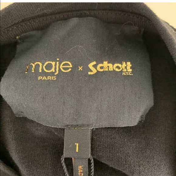 Maje X Schott Tennessee Womens Graphic T-Shirt 1 - Picture 9 of 12